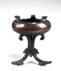 Chinese bronze censer