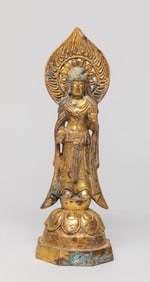 Chinese gilt bronze Buddha