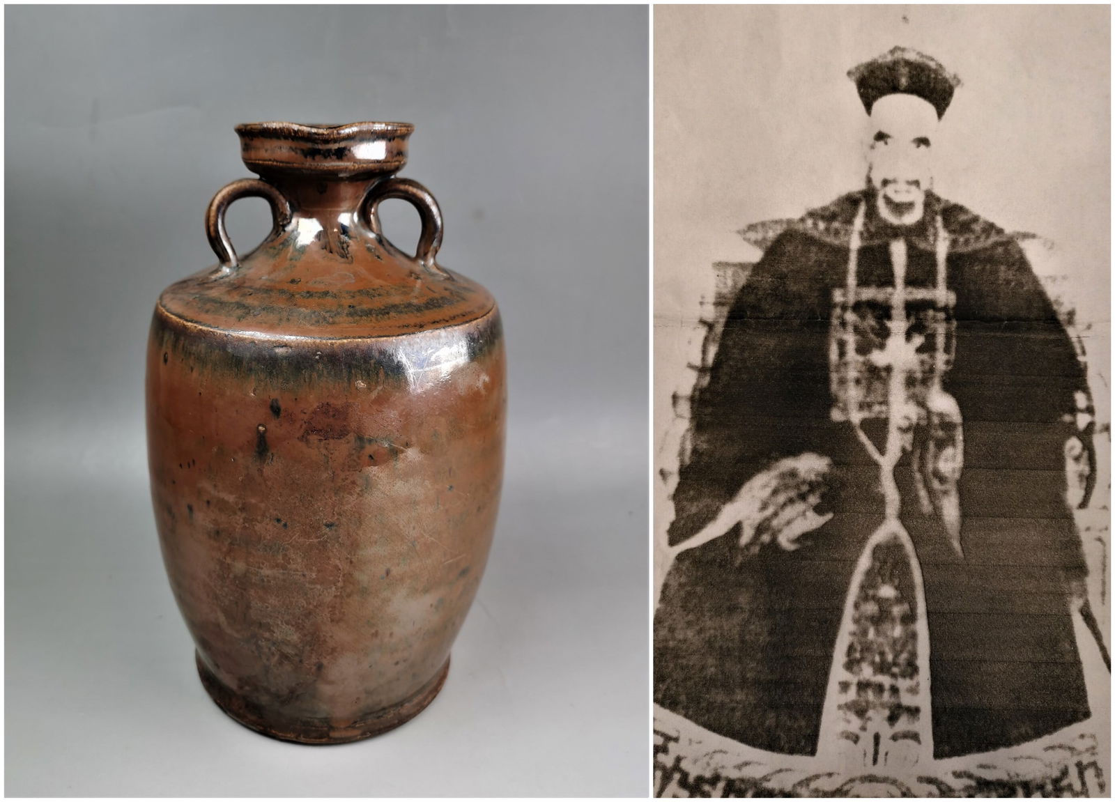 Chinese Cizhou-yao porcelain jar: Chinese Cizhou-yao porcelain jar Approx. H 20 x W 12 cm(H 7.87 x W 4.72 inches)Provenance: Property from the private Jian family collection. Chengrong Jian (1856-1936) donated fourth rank official i n