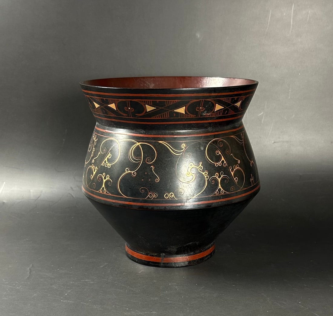 Chinese lacquer jar - 3