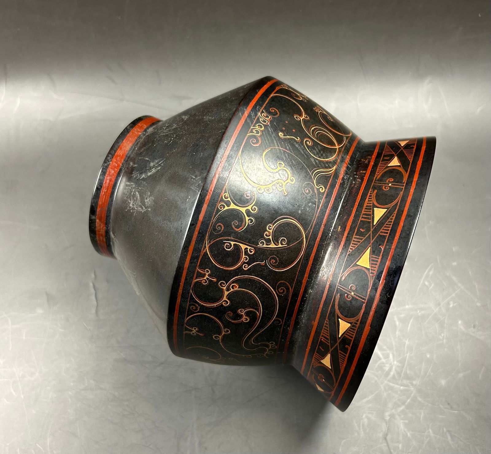 Chinese lacquer jar - 5