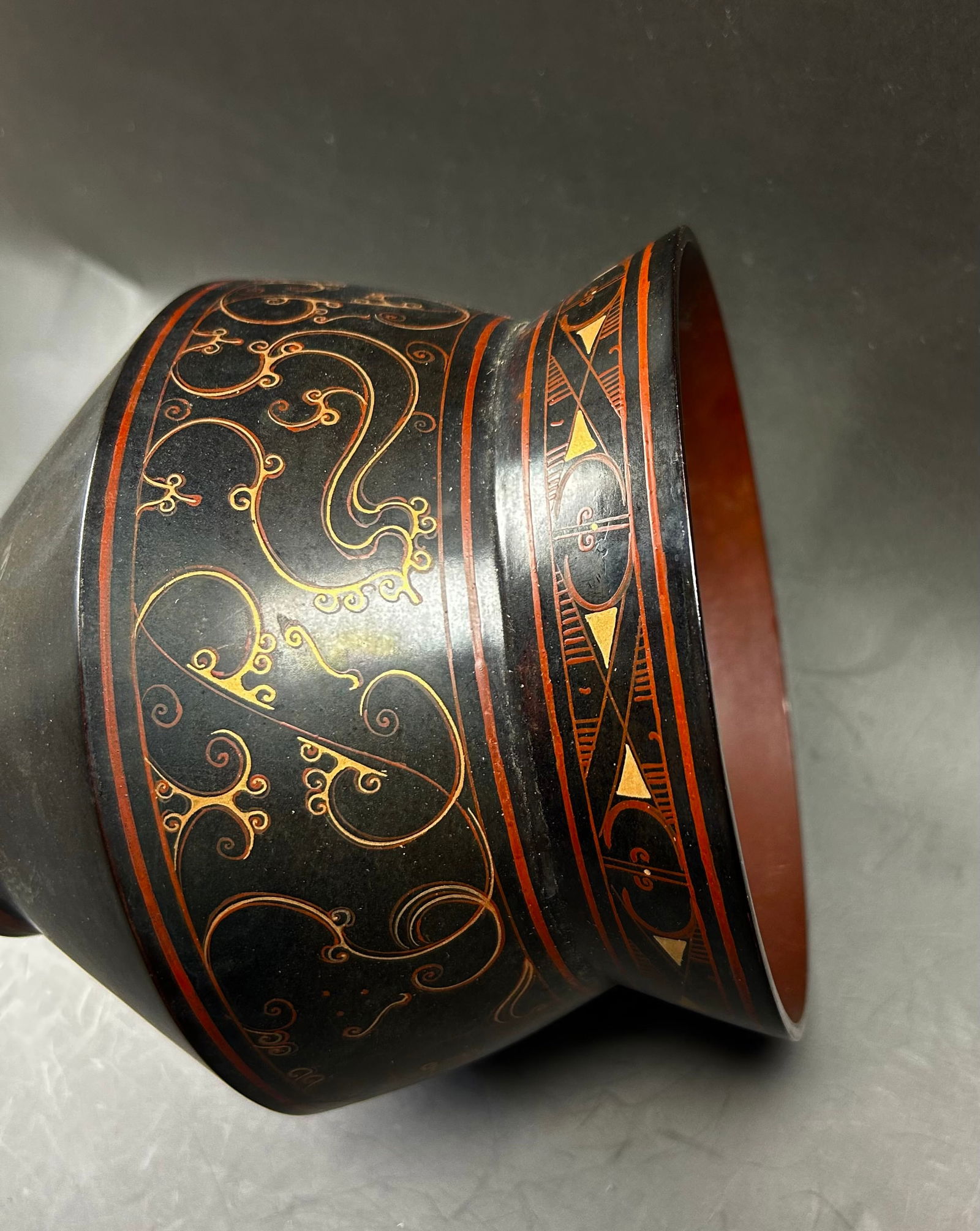 Chinese lacquer jar - 6