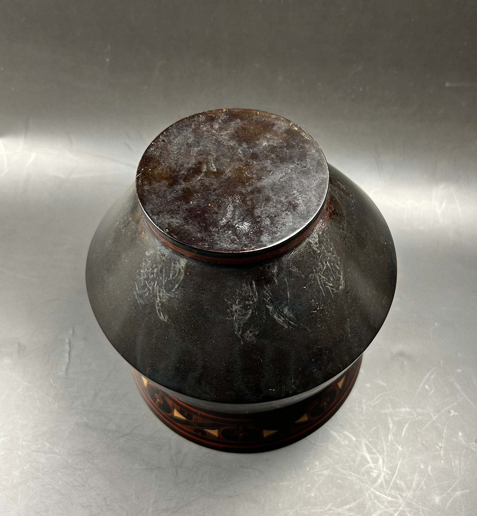 Chinese lacquer jar - 7