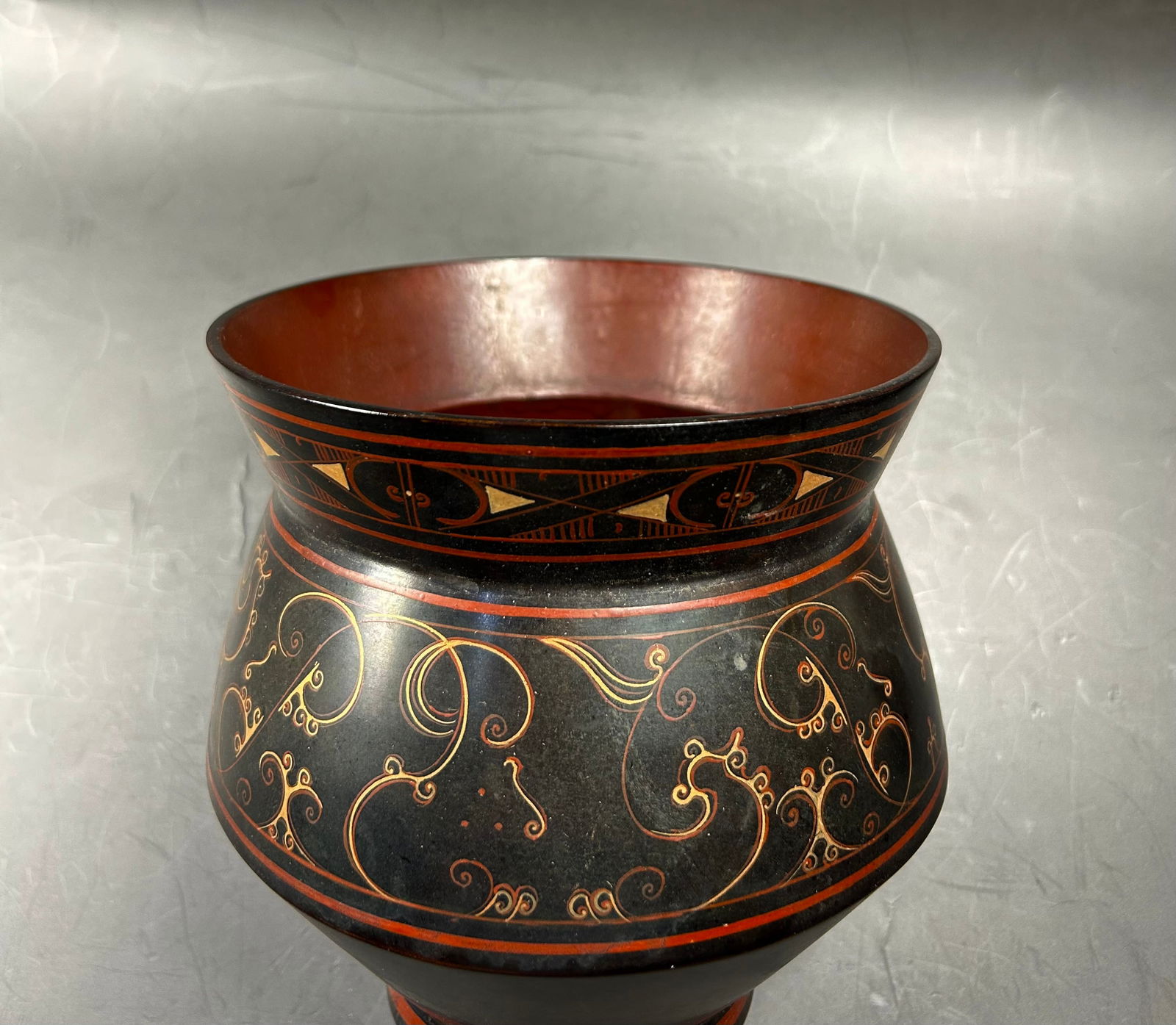 Chinese lacquer jar - 9