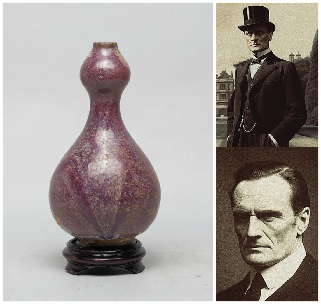 Chinese jun glazed porcelain vase (1 of 10)