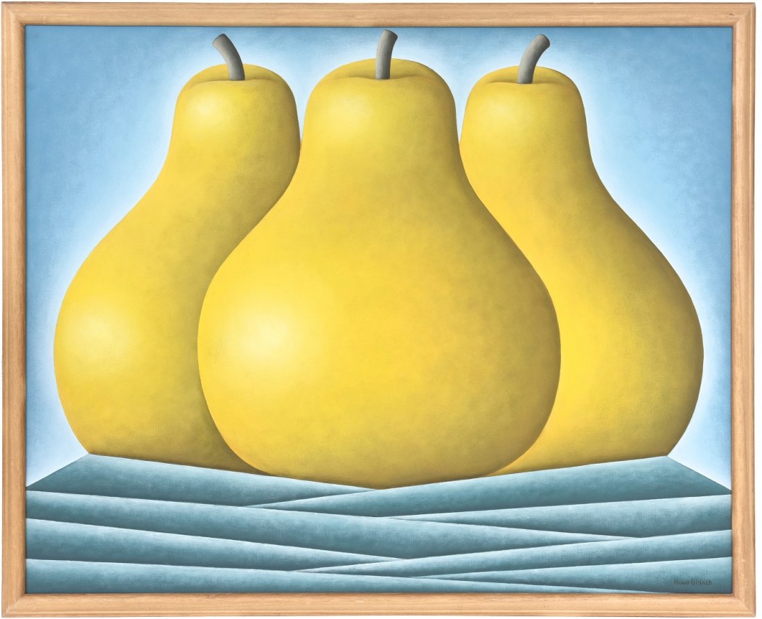 "Pears" Painting by Hugo Oldach (Argentina) (1 of 8)