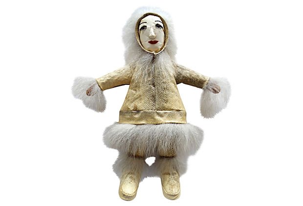 Hand-Made Northwest Eskimo Doll (1 of 7)