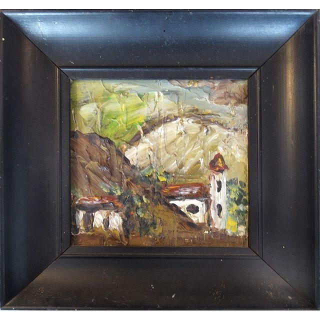 Petite Mid-century Landscape Oil Painting (1 of 5)