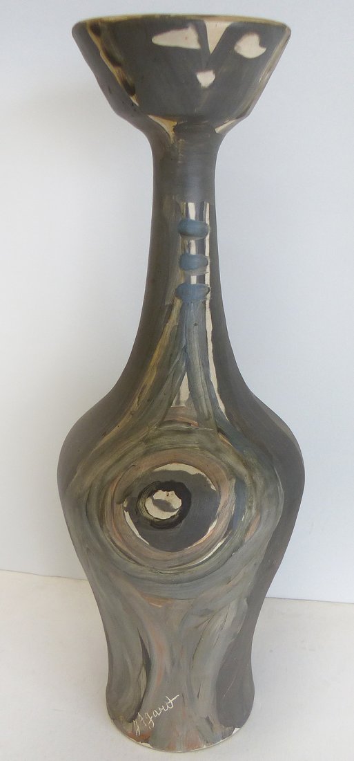 Jules Agard Pottery Vase Form Sculpture Ceramic Pottery (1 of 8)