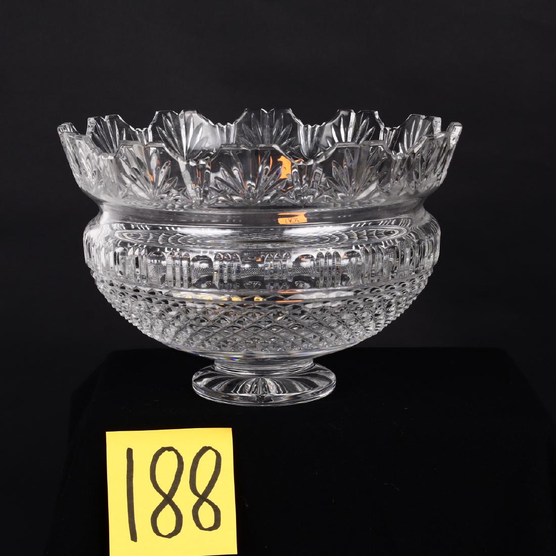 Large Waterford Crystal Center Footed Bowl (1 of 1)