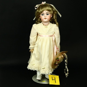 Antique Bisque Doll Marked H 1/2