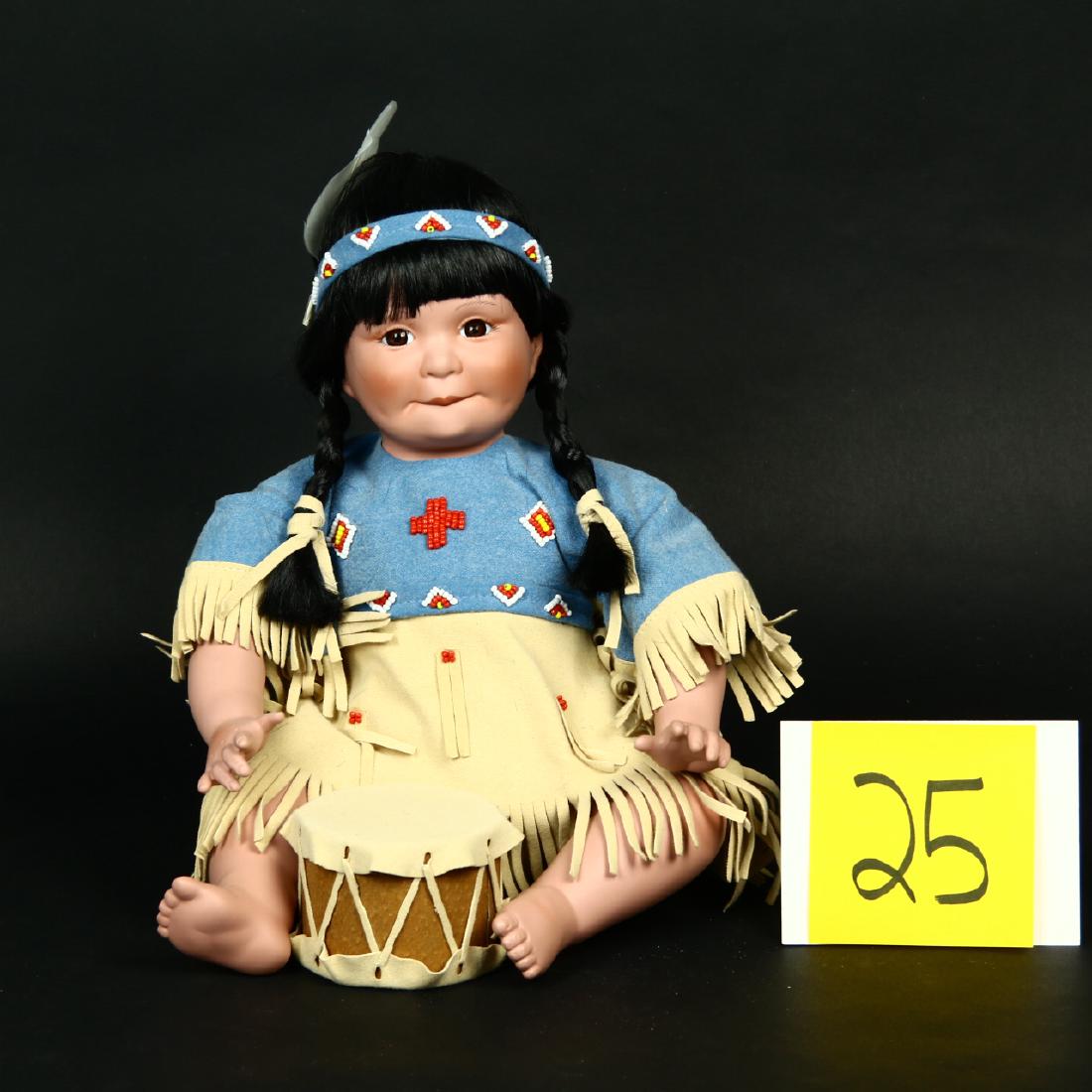 danbury mint indian dolls