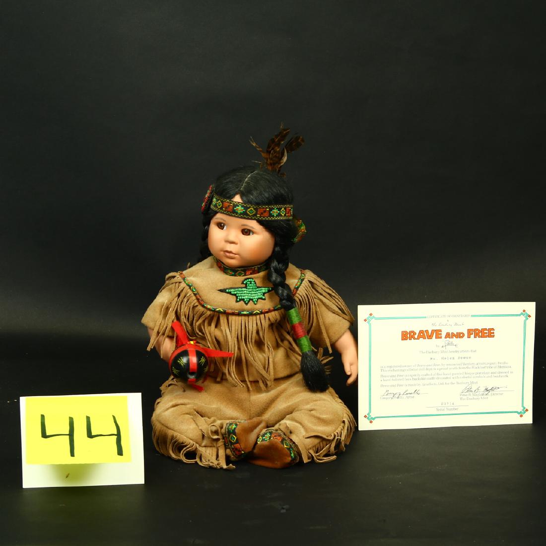 danbury mint indian dolls