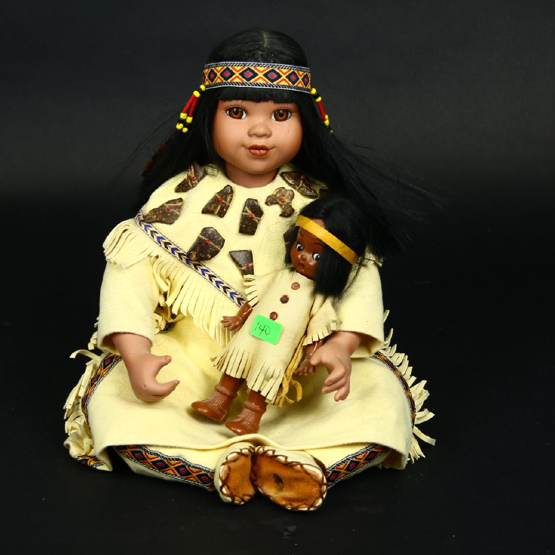danbury mint indian dolls