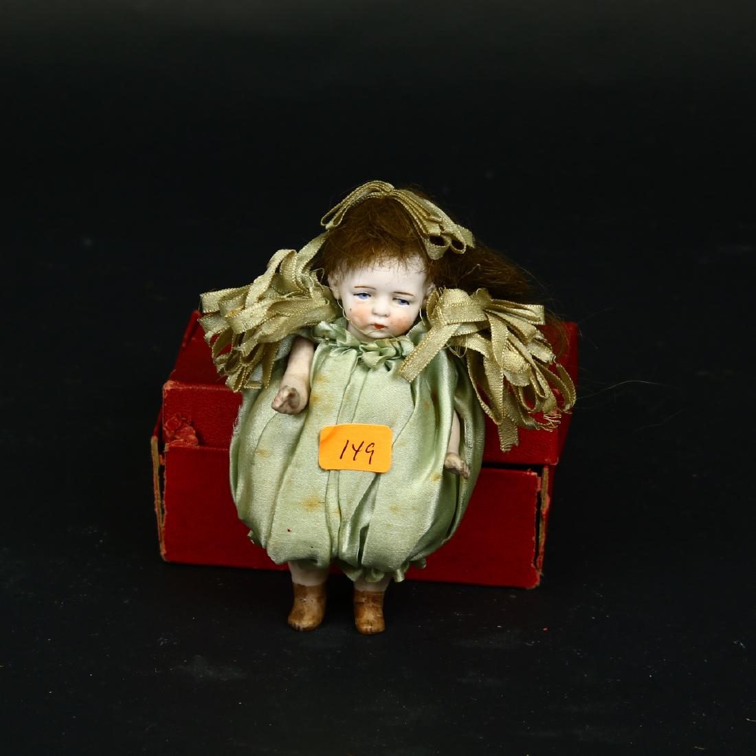 Vintage bisque mini doll (1 of 1)