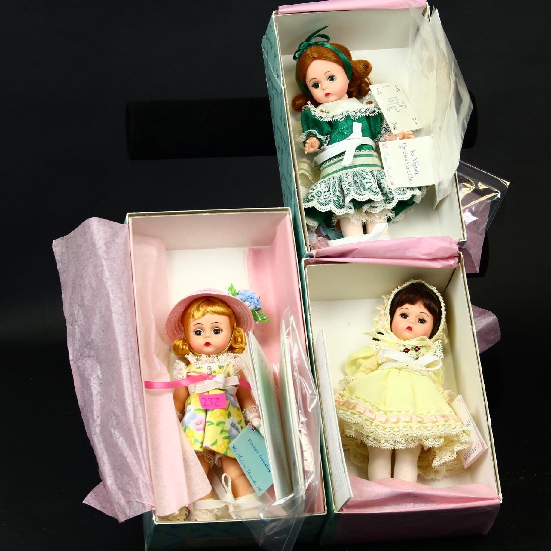 3 Madame Alexander dolls, Yes Virginia, Easter Sunday, (1 of 1)