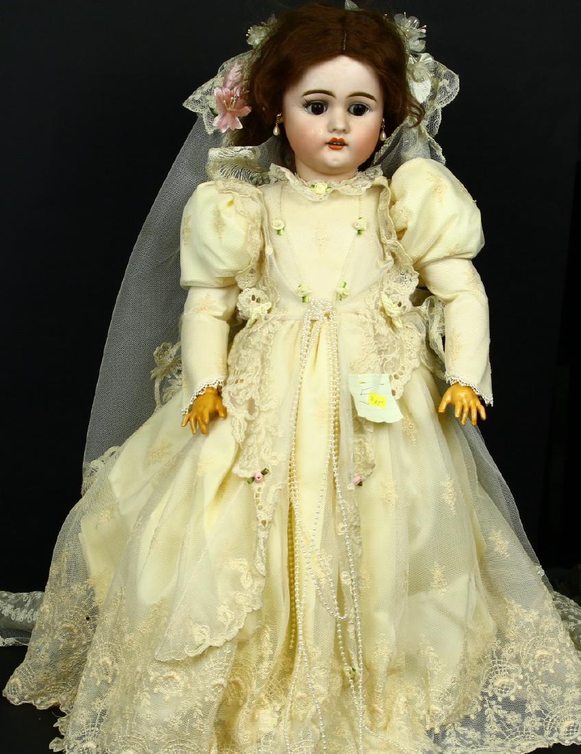 vintage bisque composition jointed doll (1 of 2)