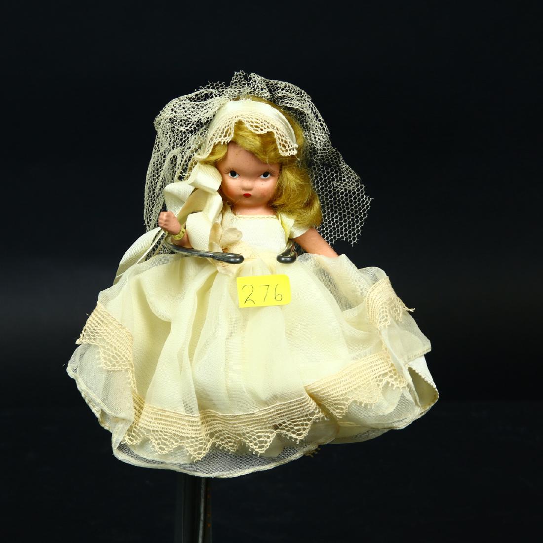 Storybook Dolls by Nancy Ann “Bride”: 6” tall composite doll original box