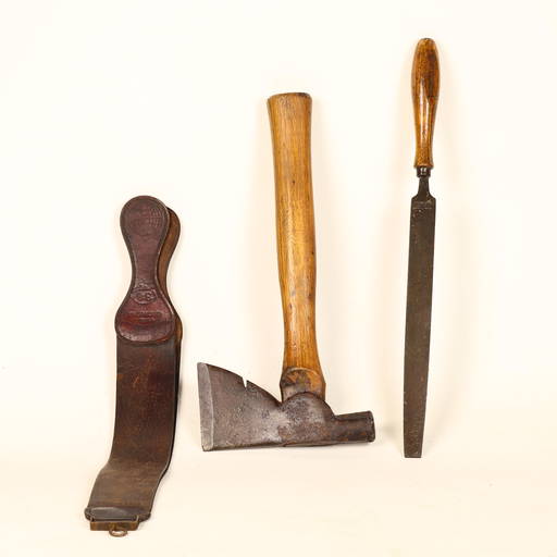 Shingle Hammer, File And Strop