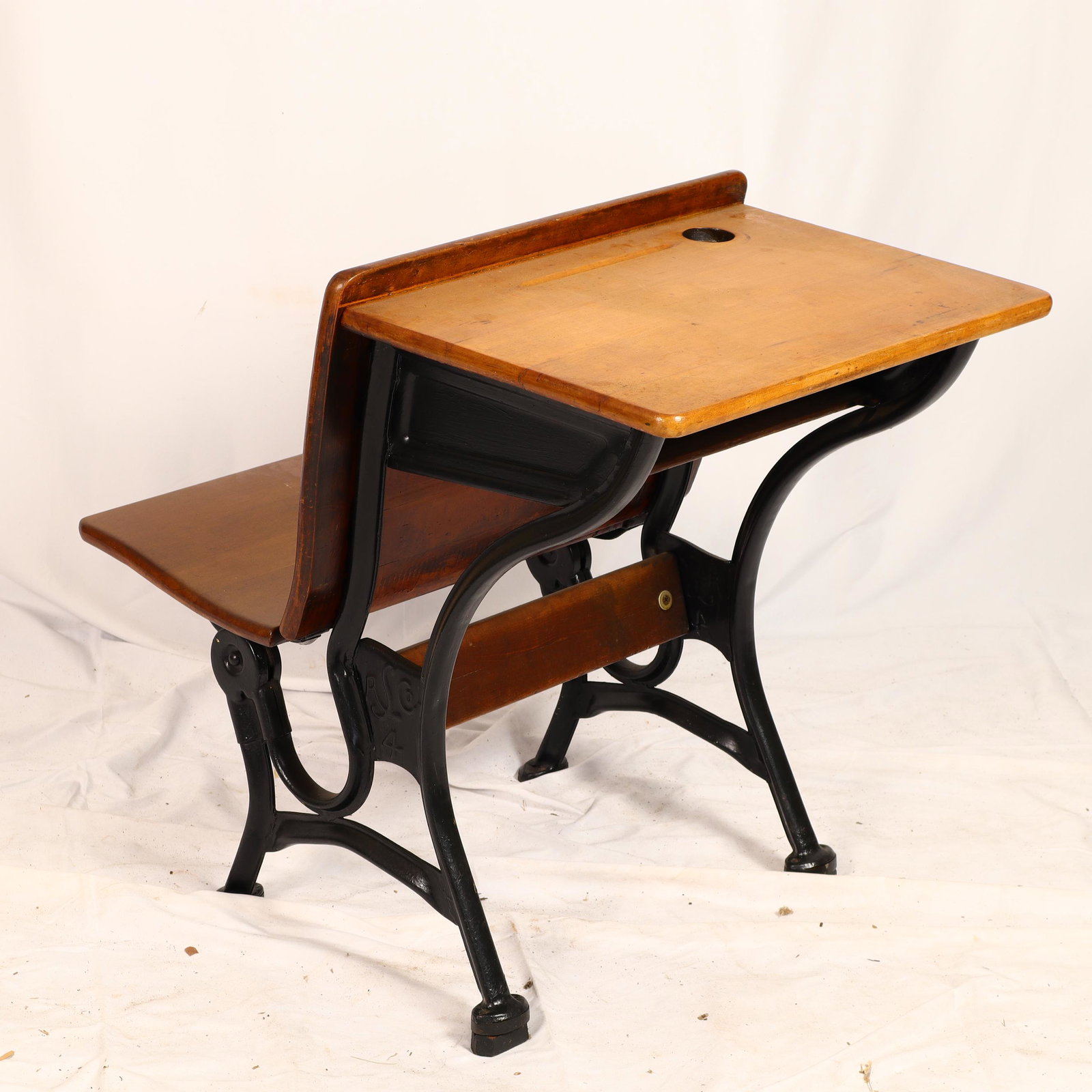 Antique Student desk (1 of 3)