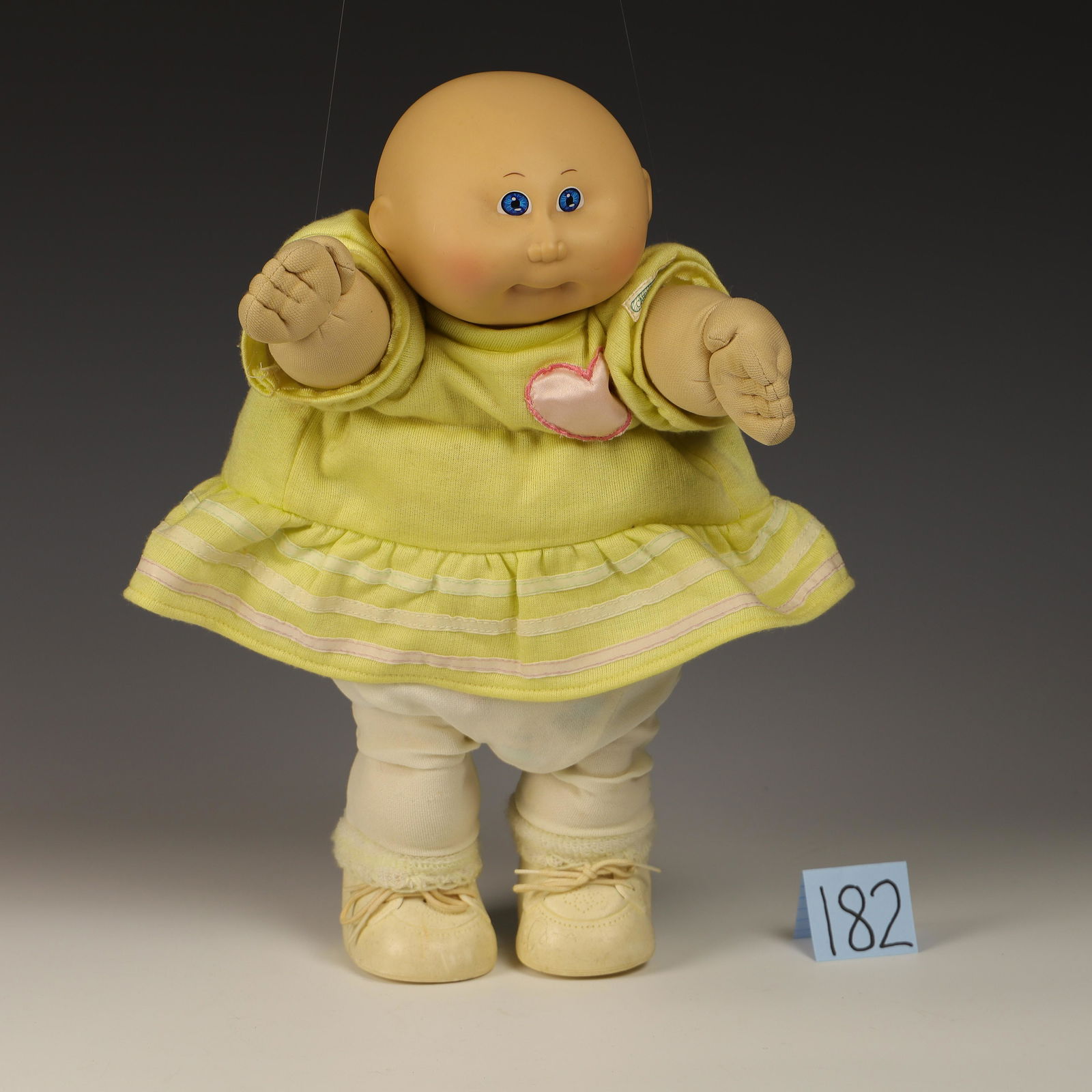 1976 Cabbage Patch Kid: Original Appalachian Artworks doll plastic 14 in tall