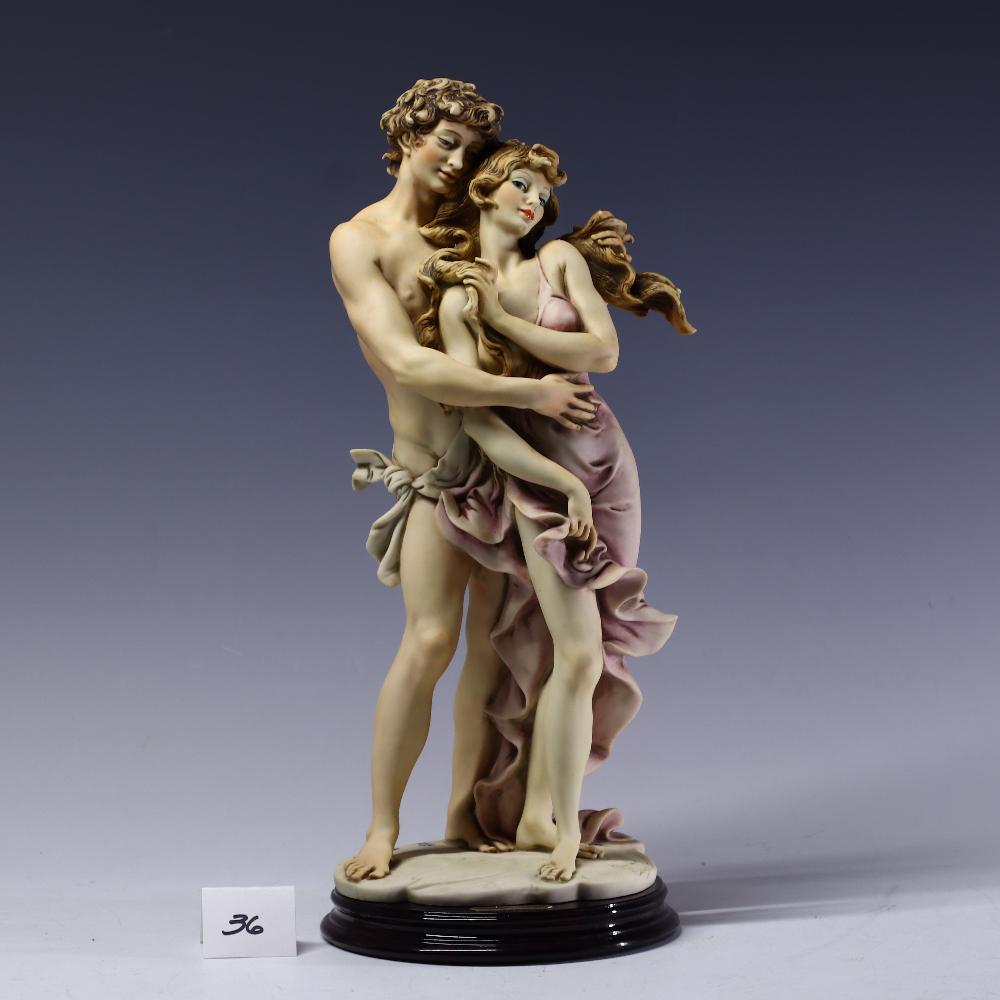 1992 Florence signed Giuseppe Armani 288/3000 limited edition sculpture of a man and woman (1 of 9)