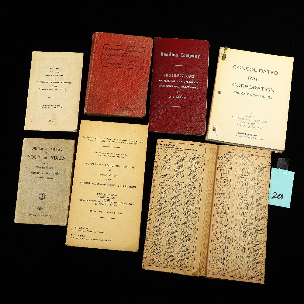 Vintage Railroad and locomotive ephemera and books: Vintage Railroad and locomotive ephemera and books