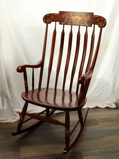 Hitchcock Nichols Stone Rocking Chair Vintage Hitchcock Wooden