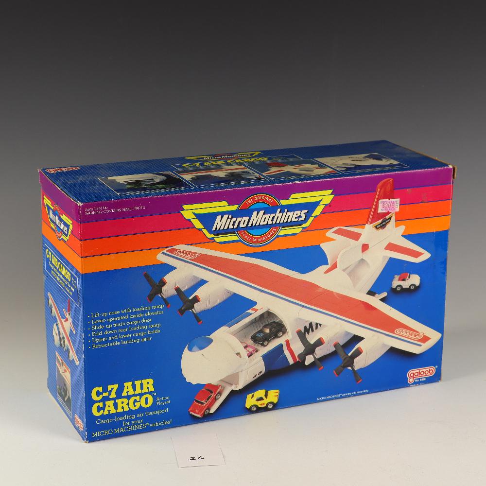 Vintage Galoob Micro Machines 1988 C=7 Air Cargo (1 of 3)