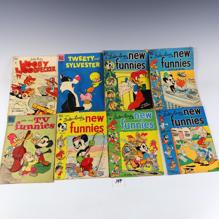 Lot of 8 vintage Walter Lantz Comic Books (1 of 1)