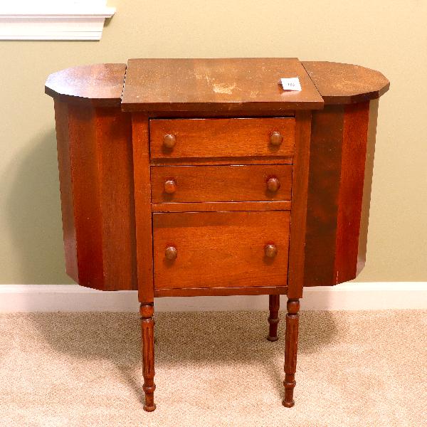 Antique Wooden Sewing