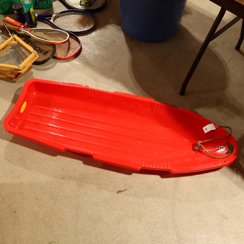 Espe Usa Red Plastic Toboggan