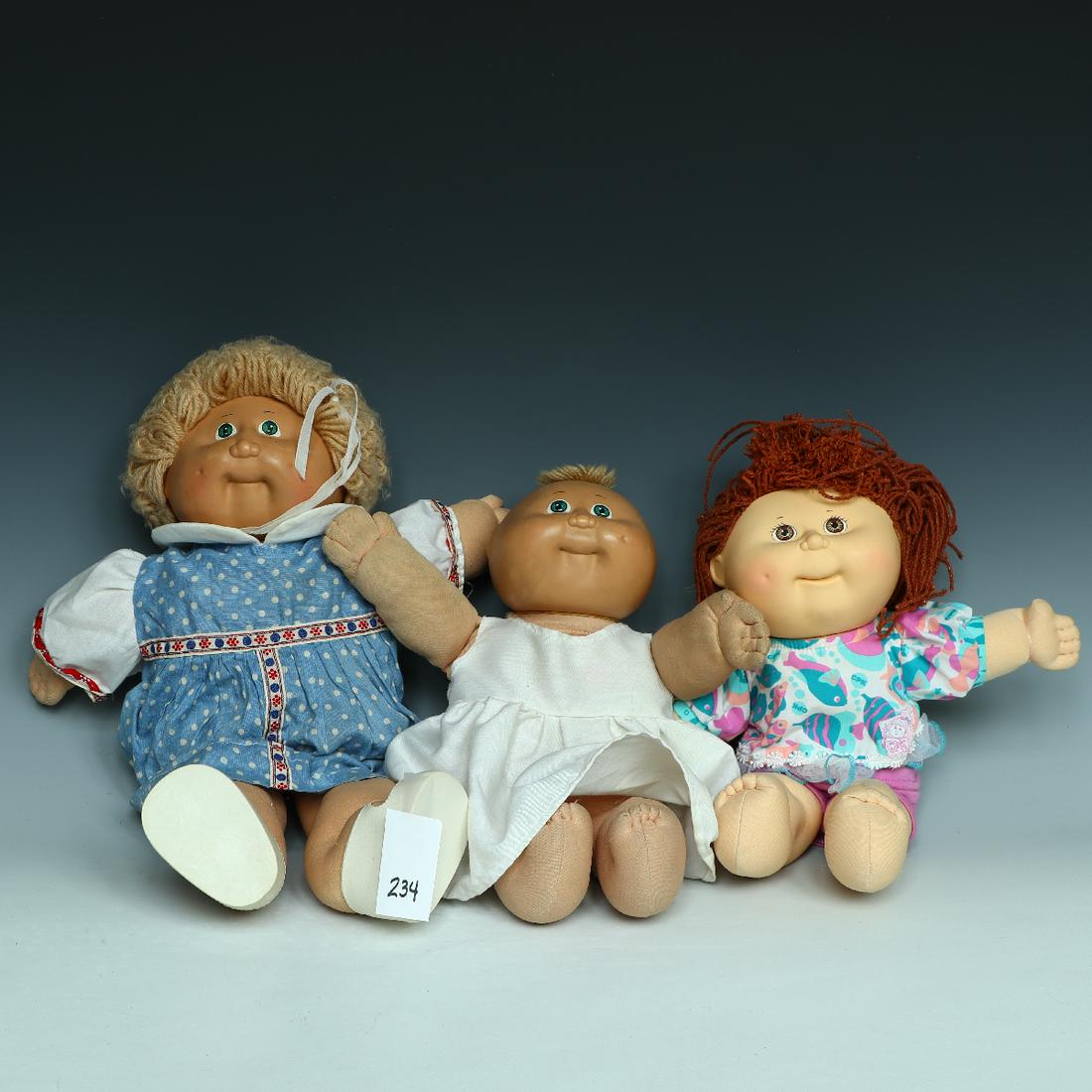 Two Cabbage Patch Dolls 1982 and 1990 (1 of 1)