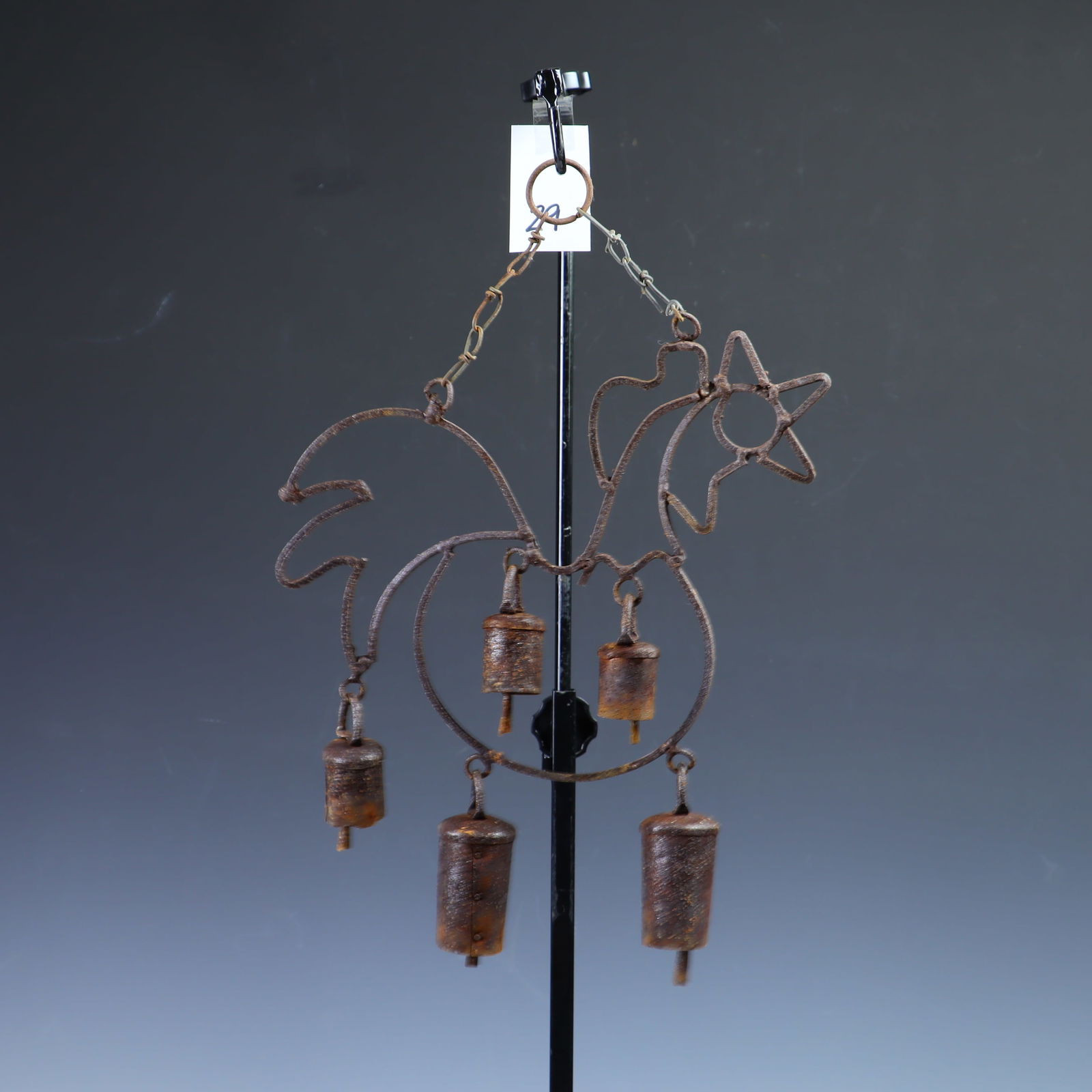 Two cowbell wind chimes (1 of 2)