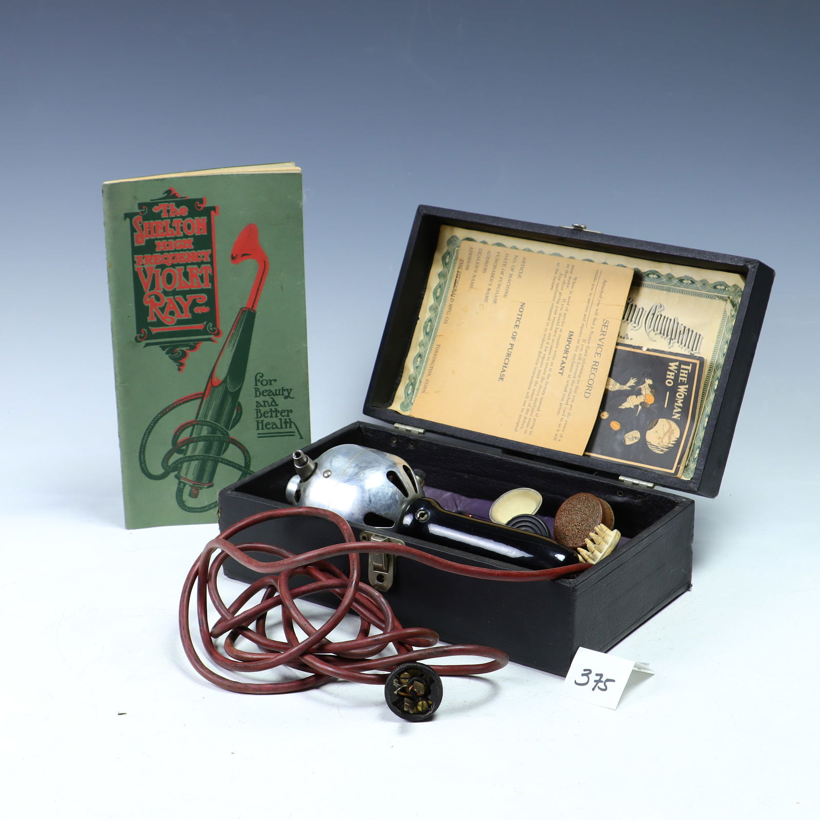 Antique Shelton High Frequency Violet Ray (1 of 3)