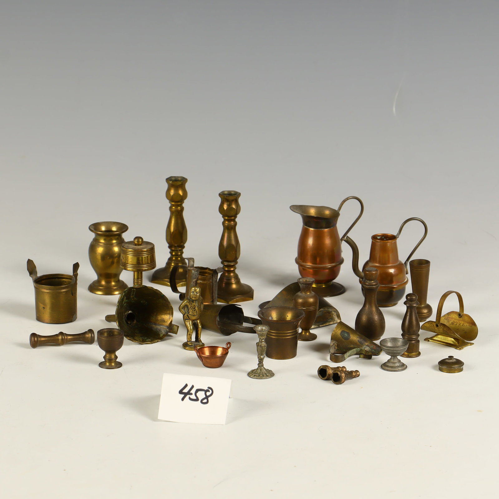 Vintage metal ware miniatures: Vintage metal ware miniatures