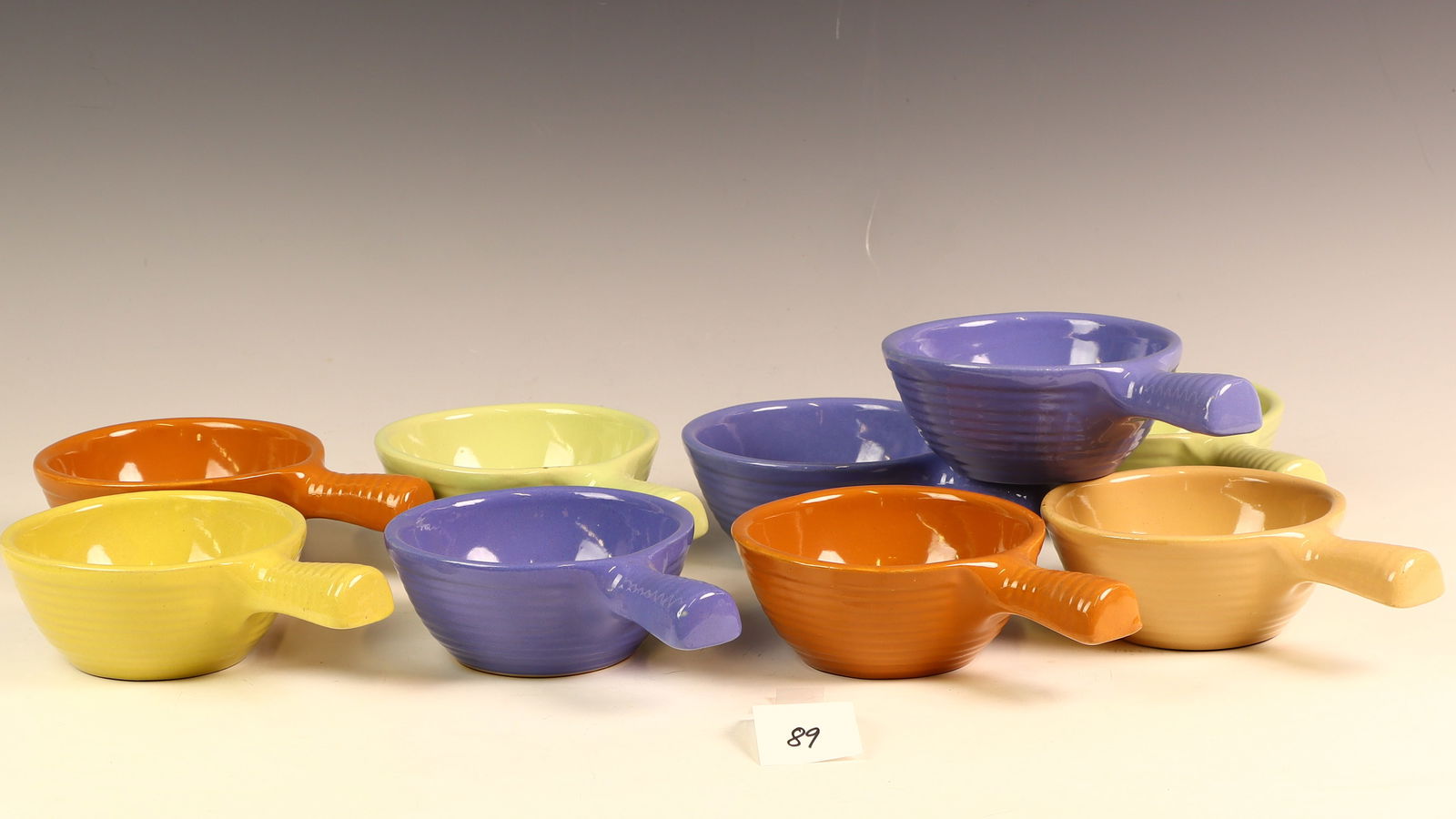 Western Stoneware Heinz soup bowls 9 pieces (1 of 4)