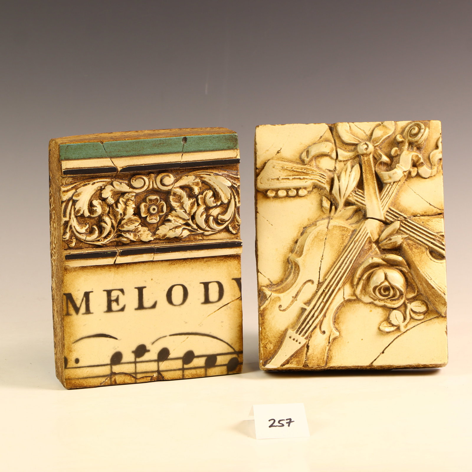 Two Sid Dickens Vancouver, Canada Memory Block Wall Plaques (1 of 2)