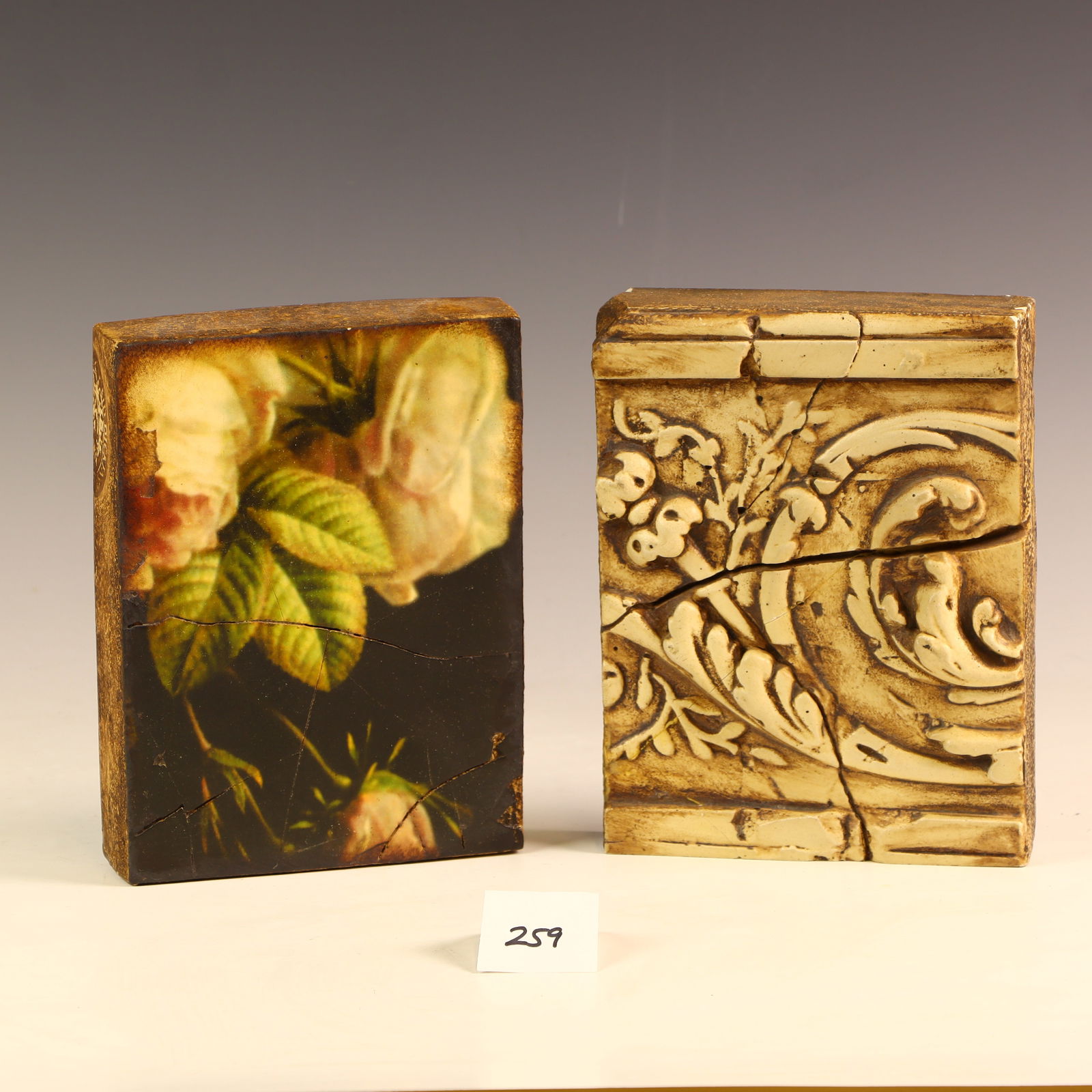 Two Sid Dickens Vancouver, Canada Memory Block Wall Plaques (1 of 2)
