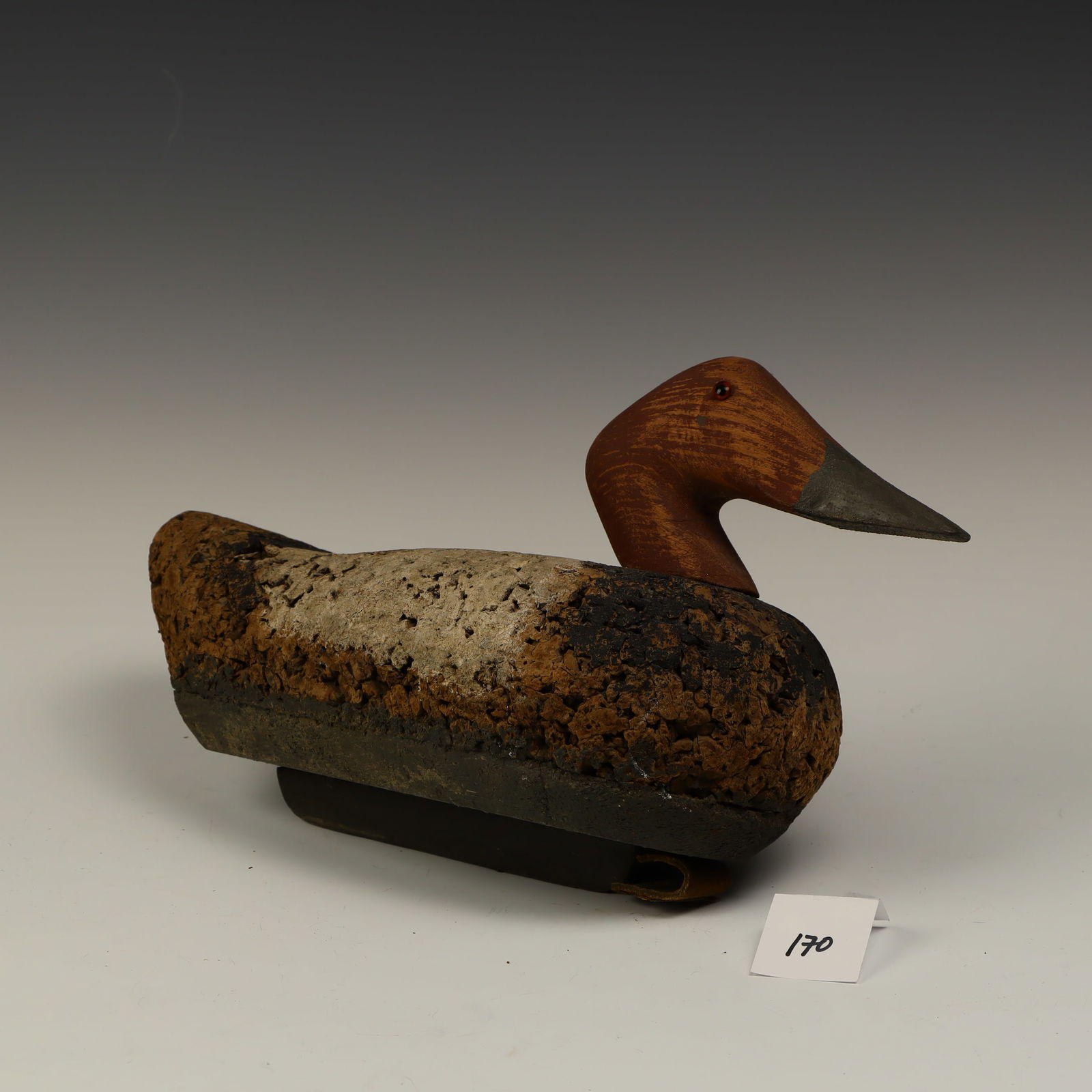 Primitive Cork Duck Decoy (1 of 4)