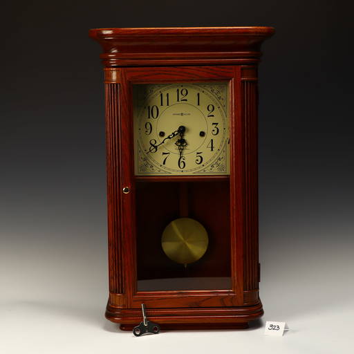 Howard Miller Oak Case Westmister Clock