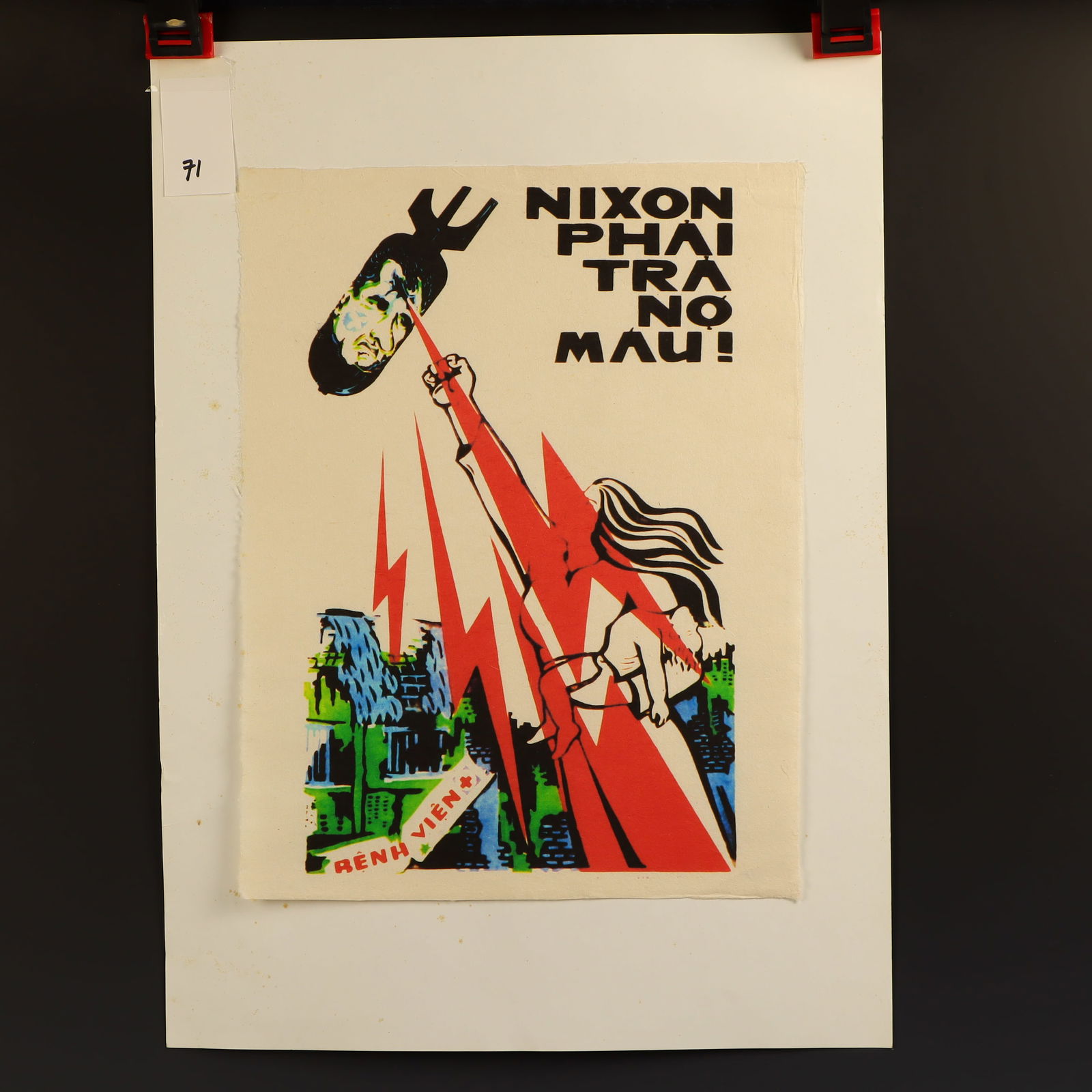 Vintage Graphic Poster Political Propaganda (1 of 2)