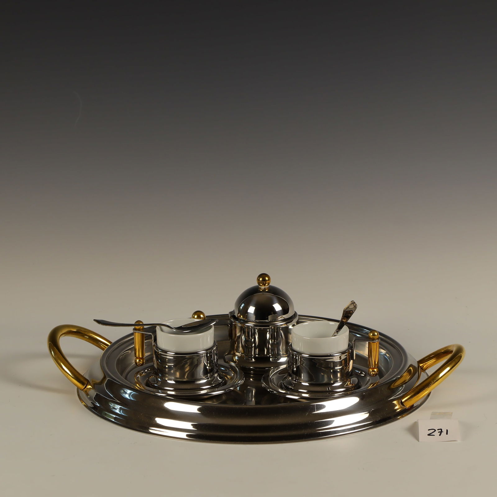 Vev Bigano made in Italy Inox 18/10 Espresso set (1 of 2)