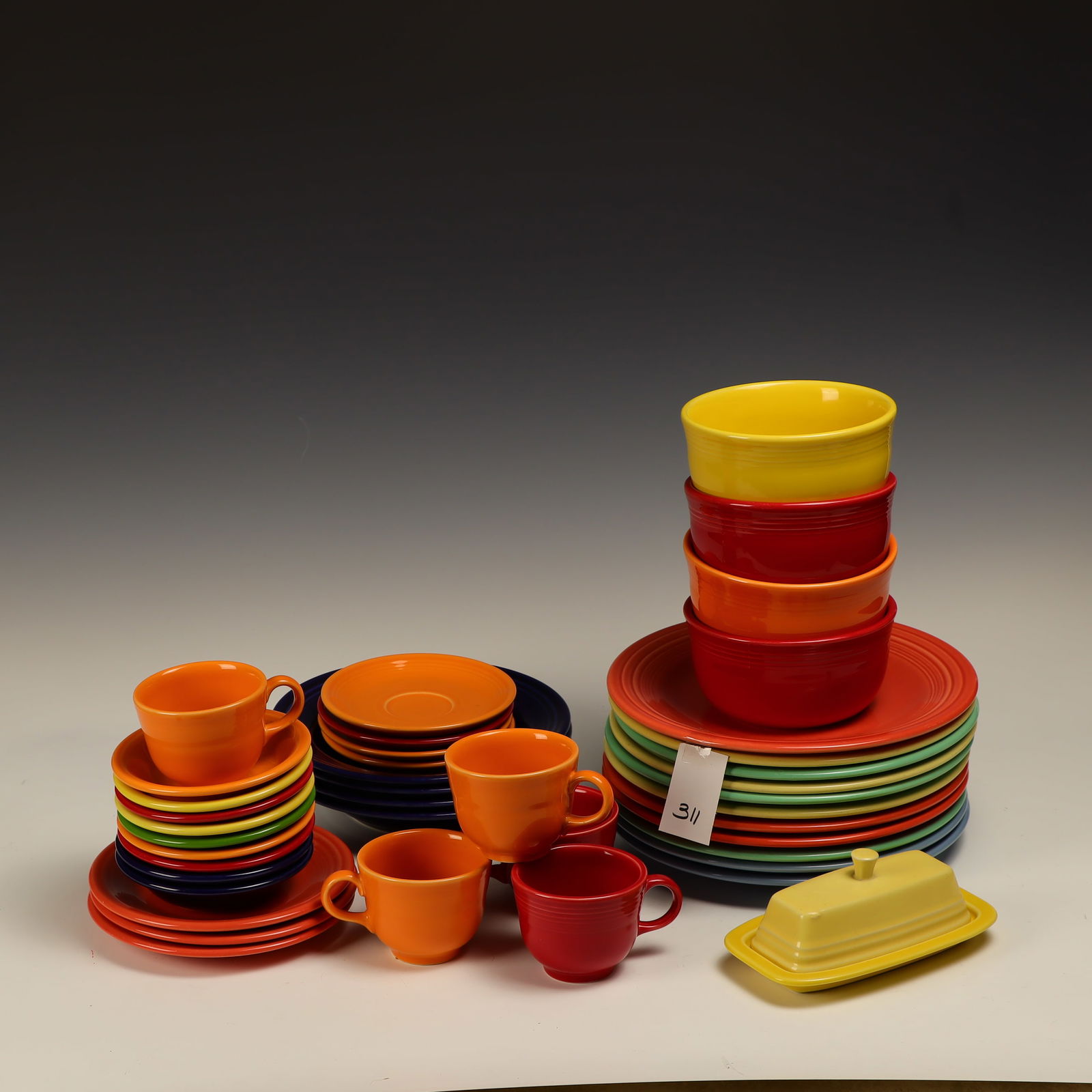 Fiesta ware  41 pieces (1 of 2)