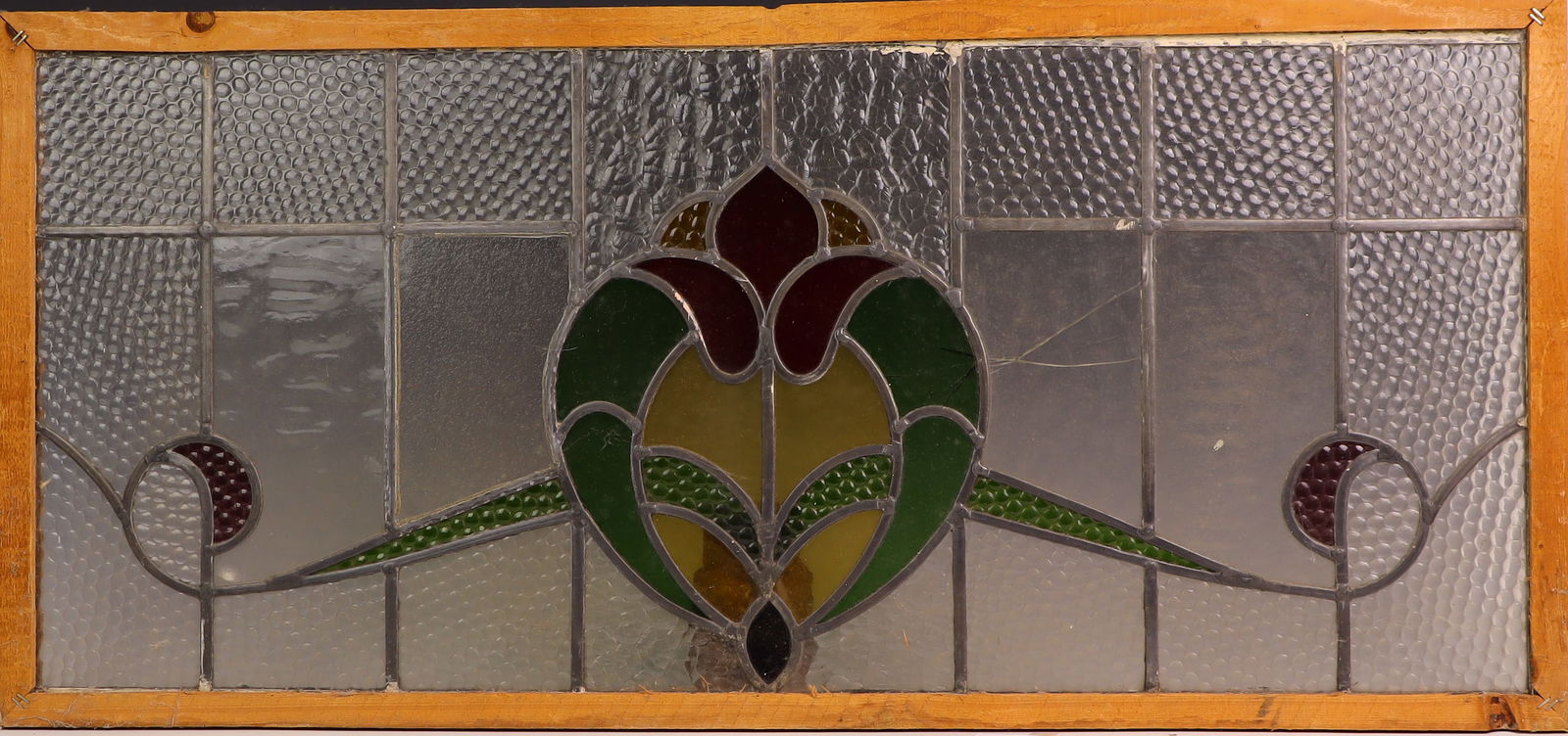 Framed Stained Glass Panel (1 of 3)