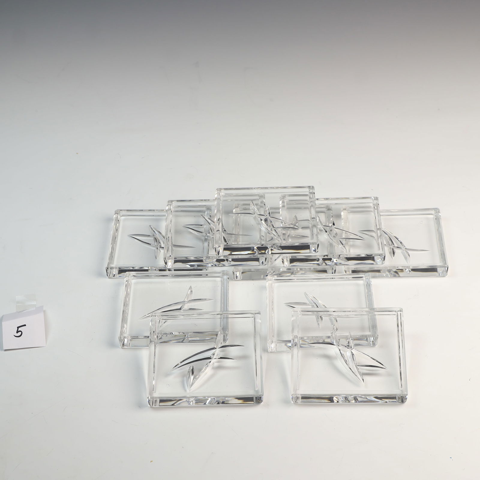 John Rocha by Waterford Crystal square coasters (1 of 2)