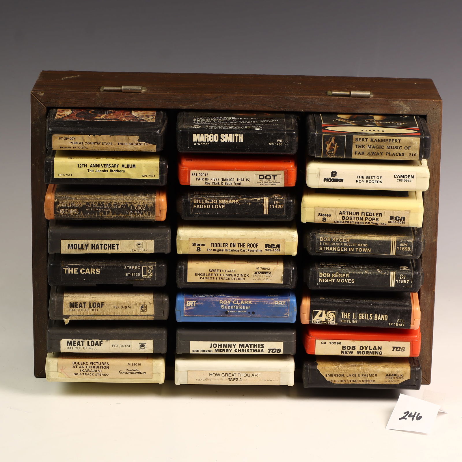 Vintage 8 track tapes lot (1 of 2)