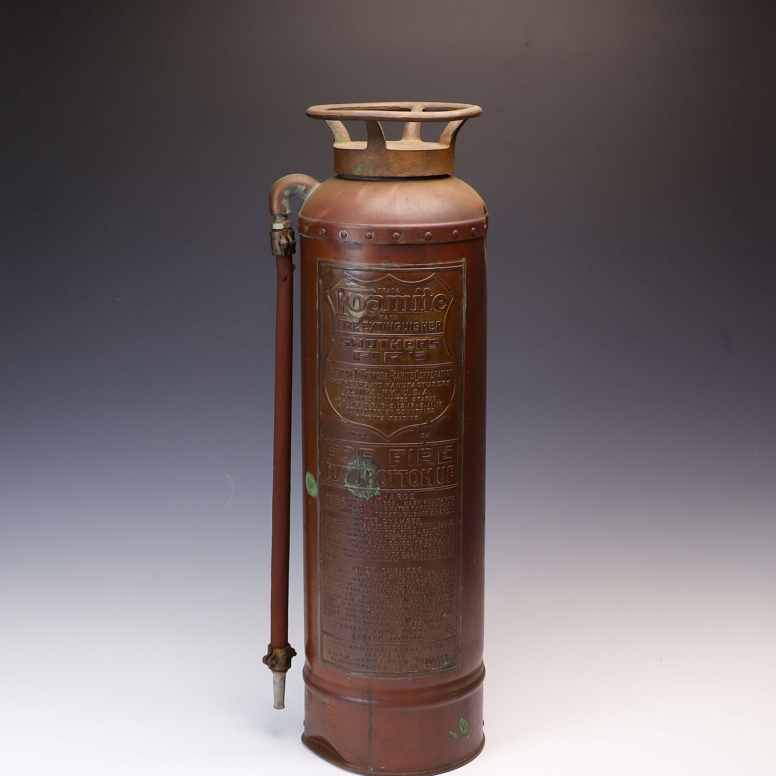 Vintage Copper Fire Extinguisher (1 of 3)