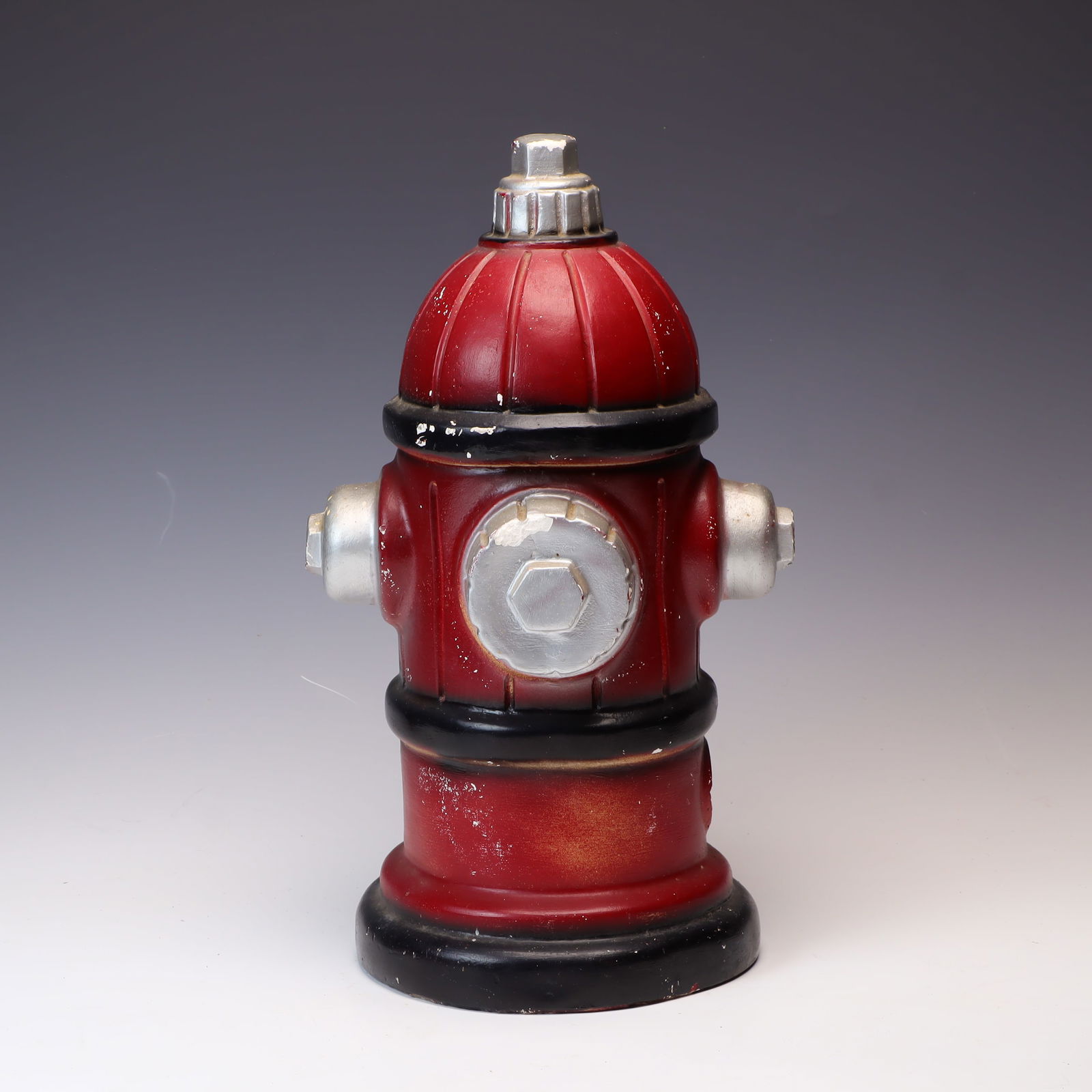 Vintage chalkware fire hydrant (1 of 5)