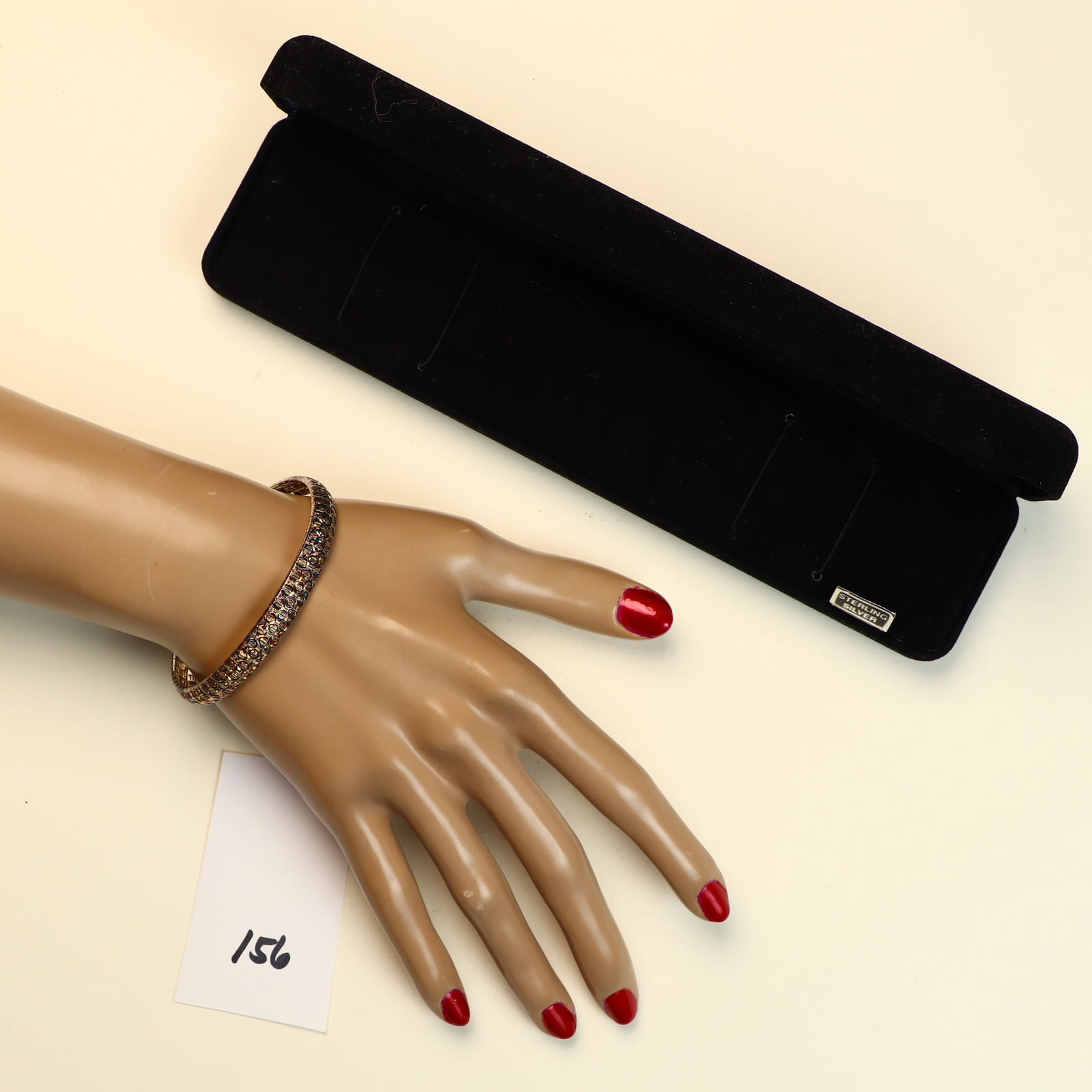 Sterling silver bracelet 15 gms (1 of 2)